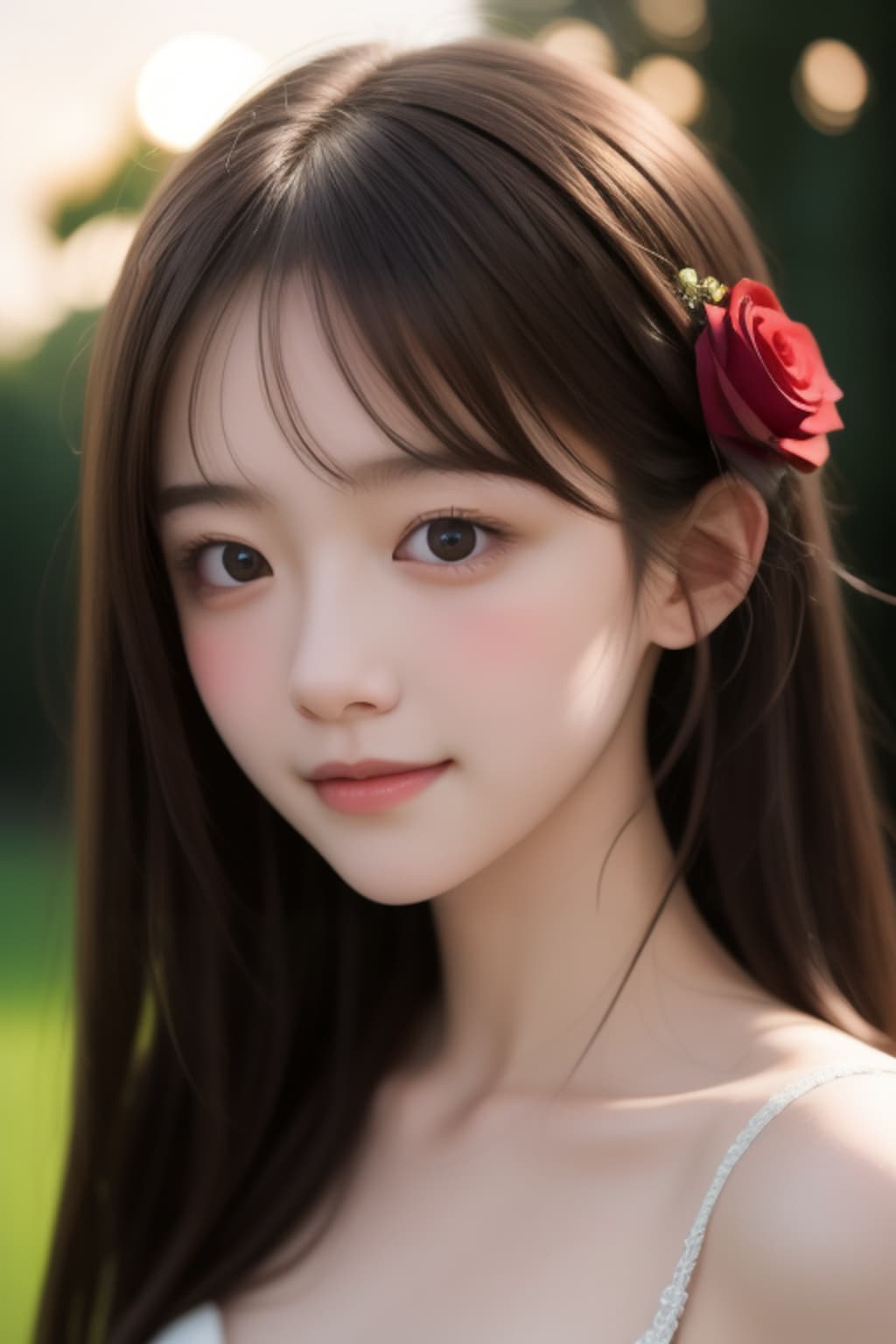 花と顔