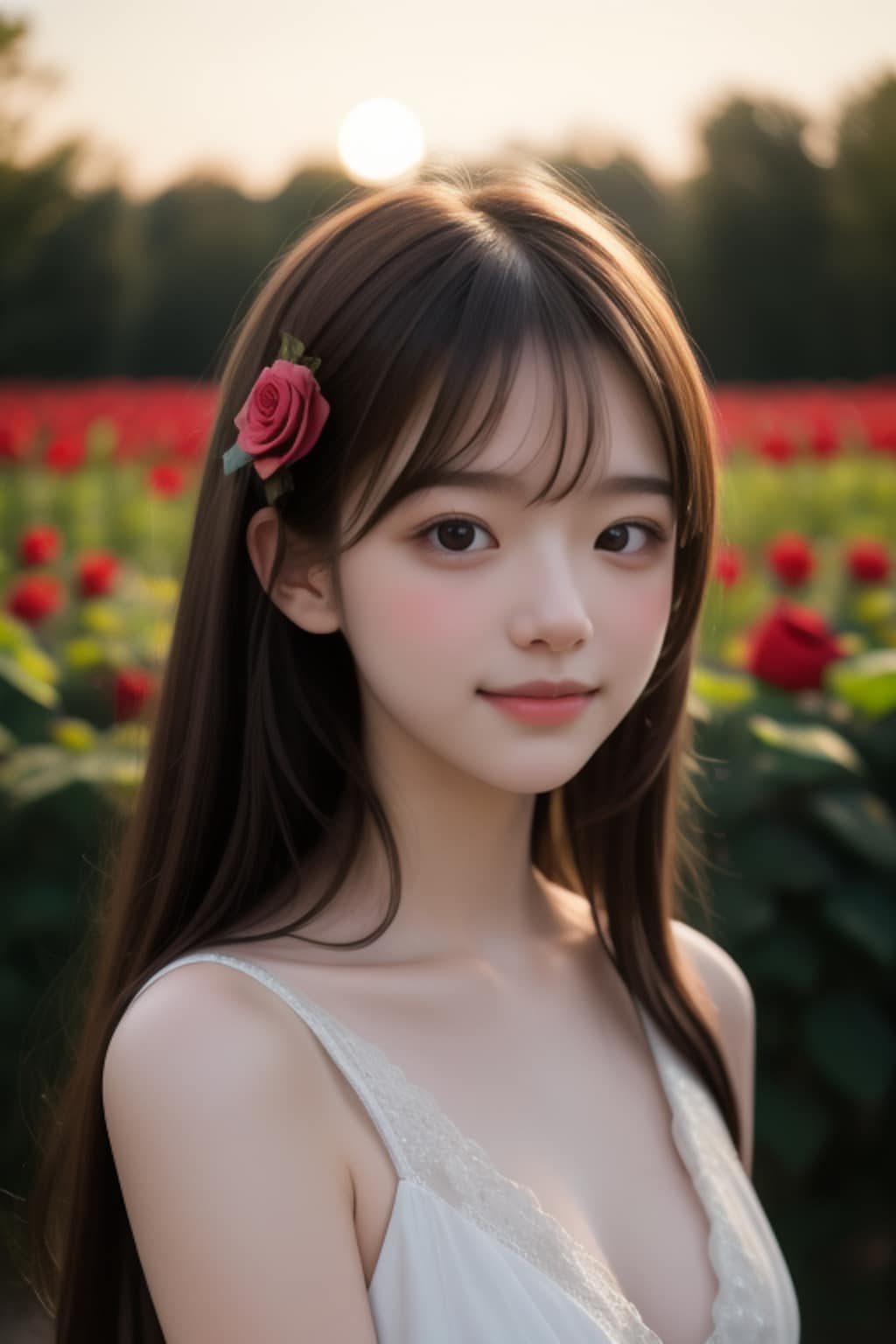 花と顔