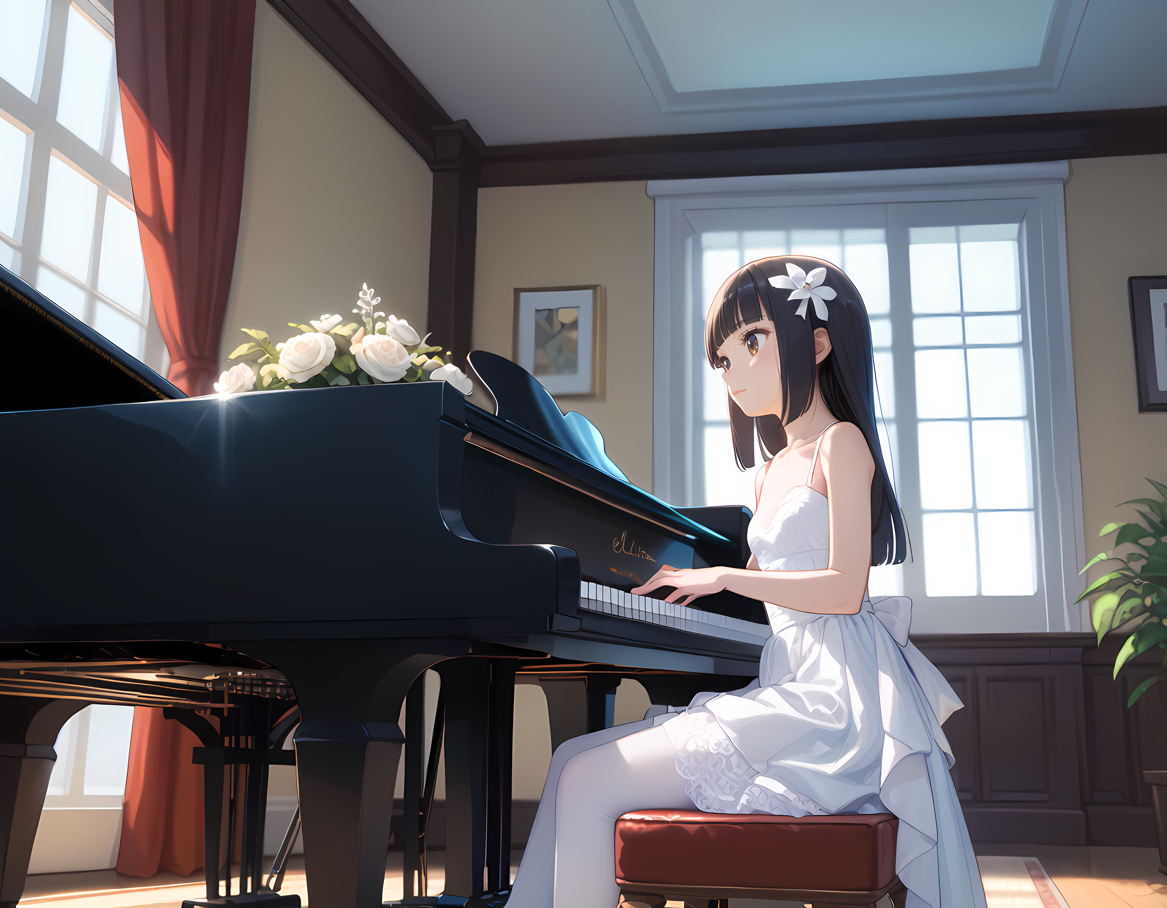 グランドピアノと黒髪令嬢【大盛り版】