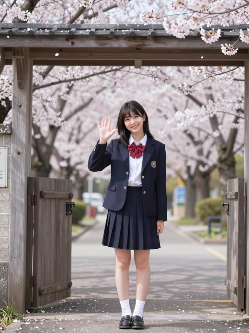 おはよう【パラパライラスト】