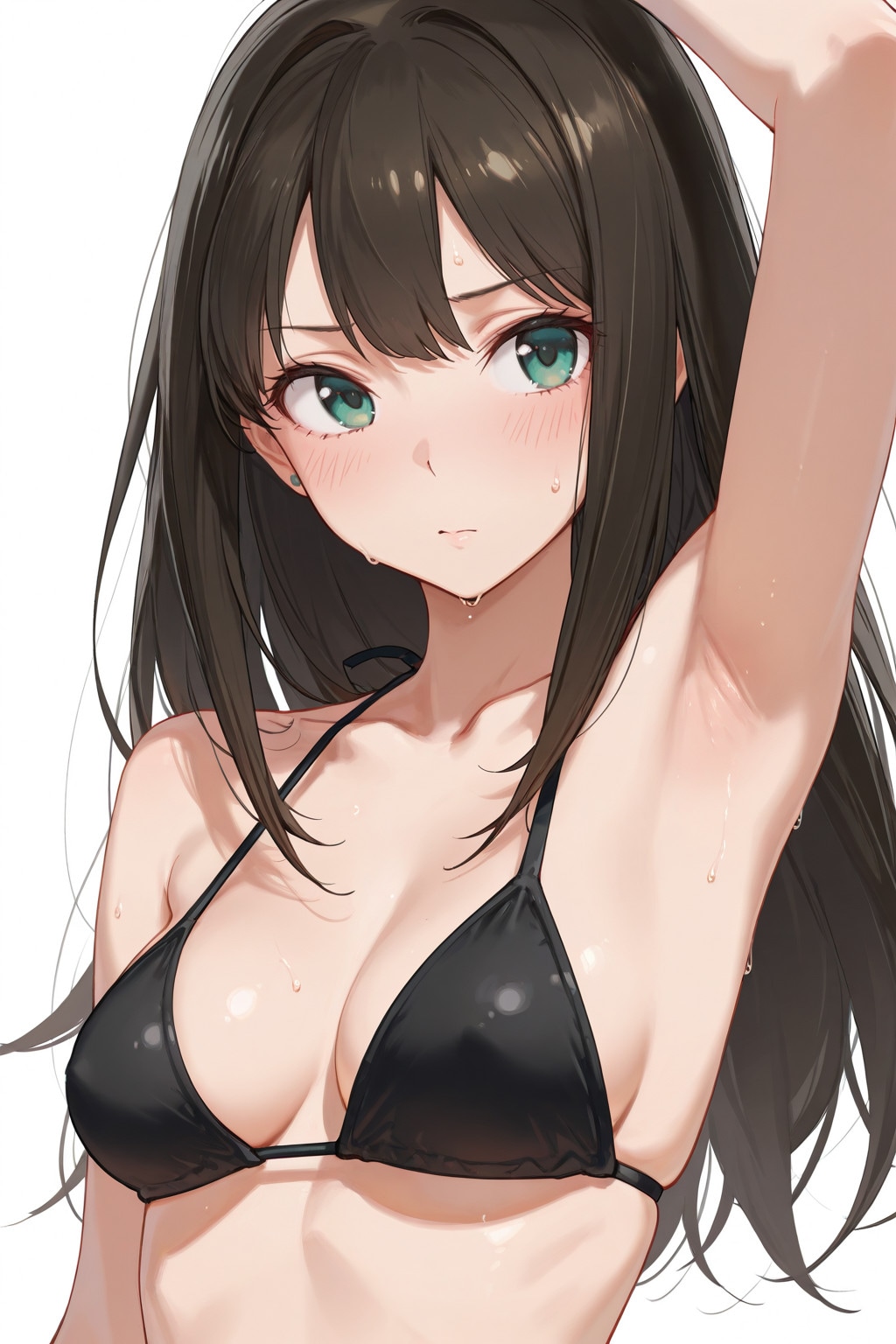 渋〇凛｜ビキニで腋コキ