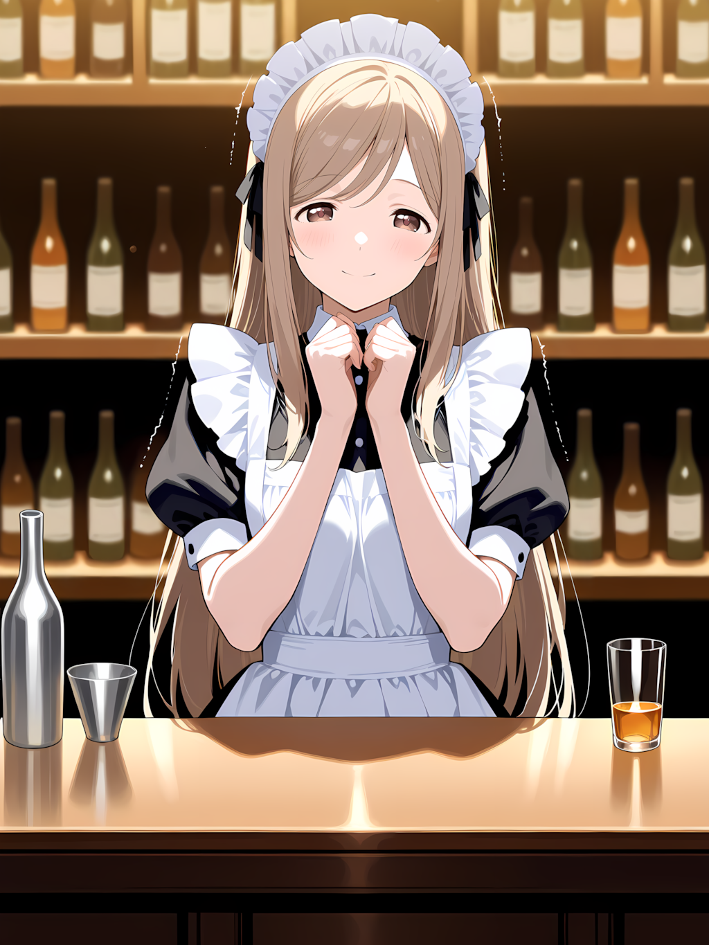 バー（で飲んだくれる前の）メイド