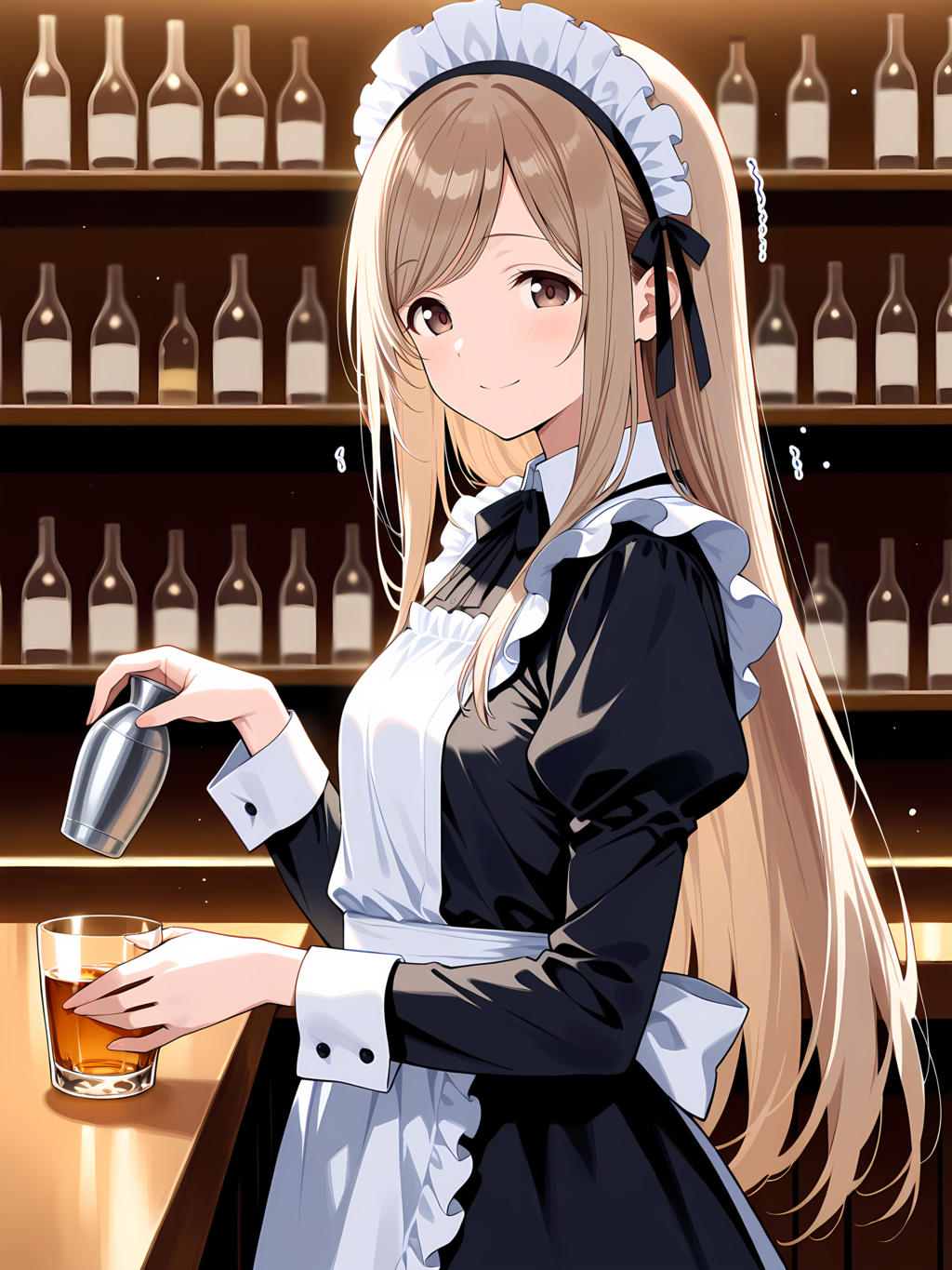 バー（で飲んだくれる前の）メイド