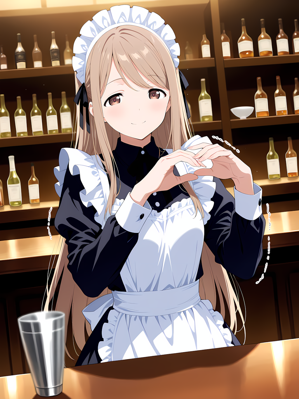 バー（で飲んだくれる前の）メイド