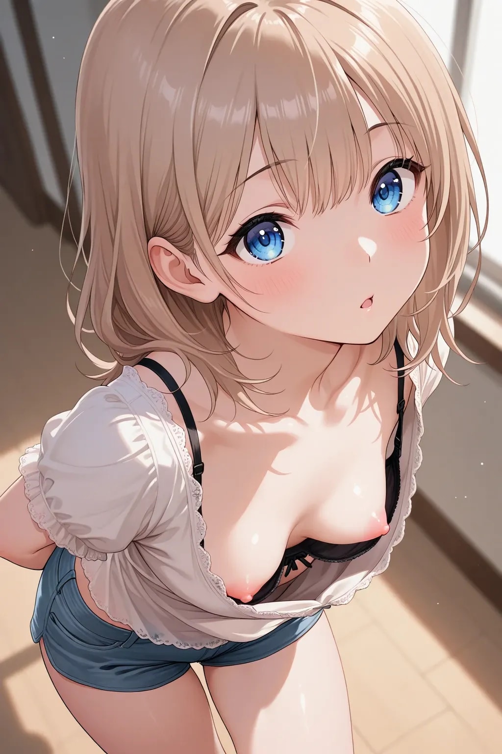 5枚:常にハミ乳している彼女