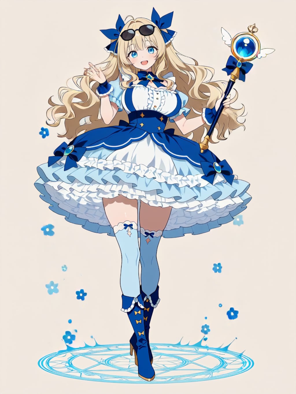 変身！魔法少女 ナツミ【パラパライラスト】