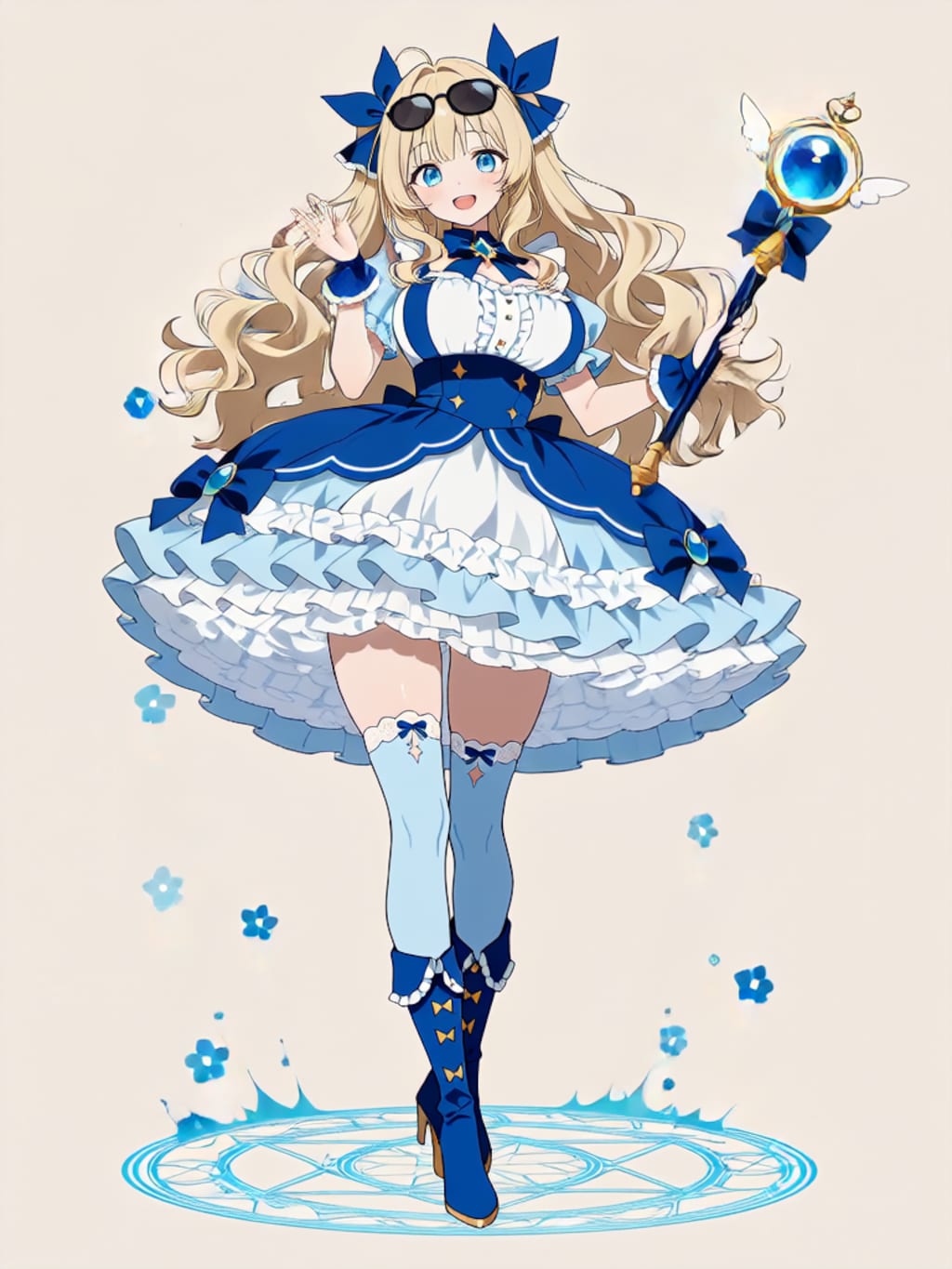 変身！魔法少女 ナツミ【パラパライラスト】