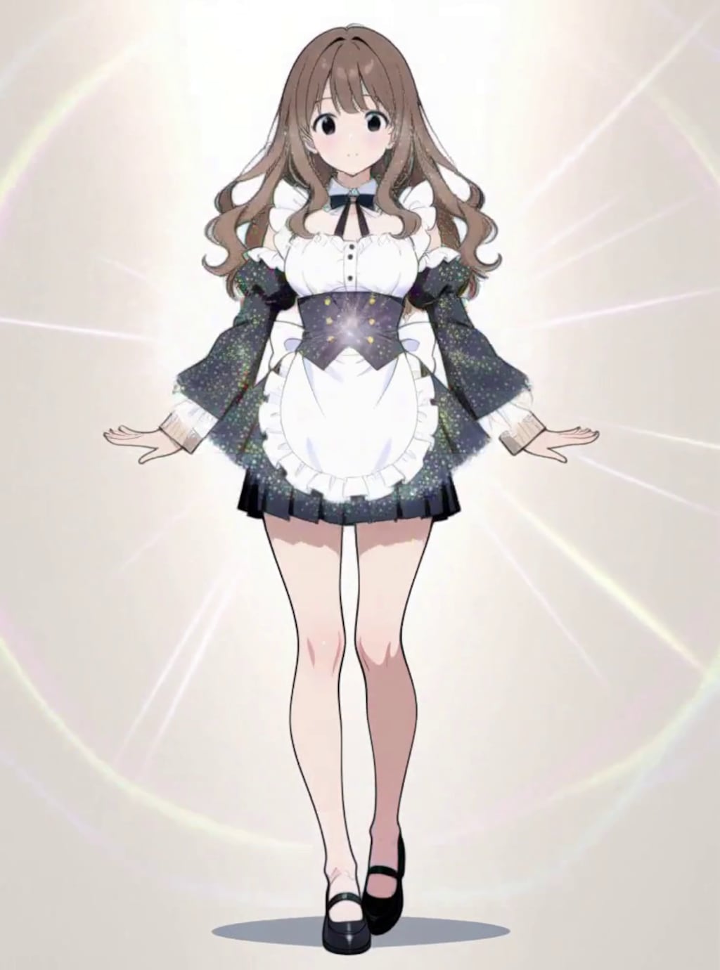 変身、マァ、メイド 冴ちゃん【パラパライラスト４０】