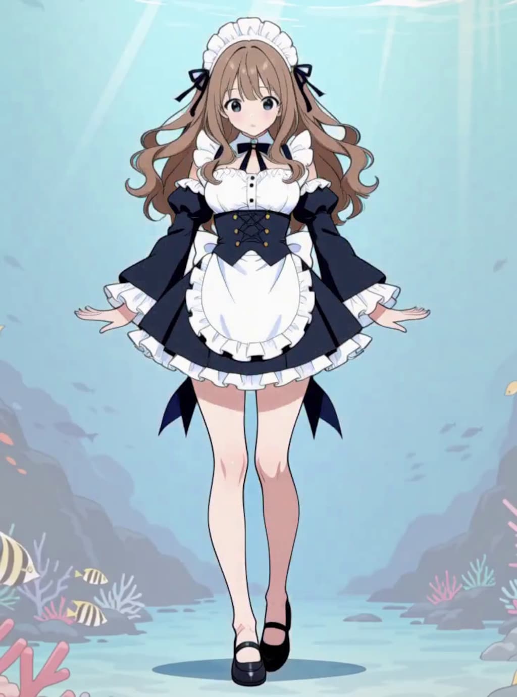 変身、マァ、メイド 冴ちゃん【パラパライラスト４０】