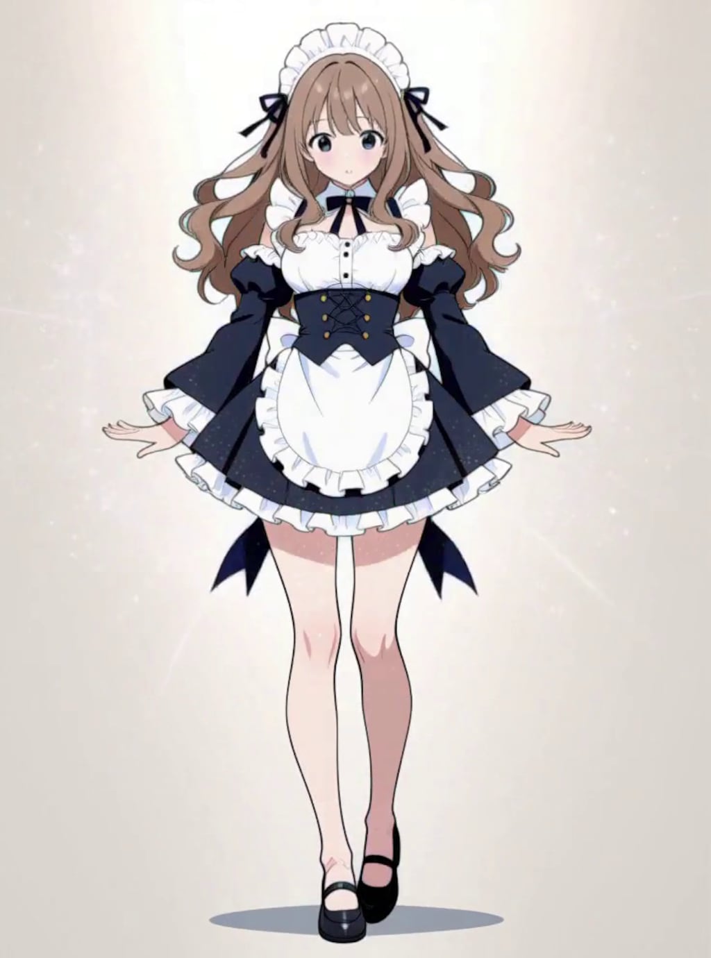 変身、マァ、メイド 冴ちゃん【パラパライラスト４０】