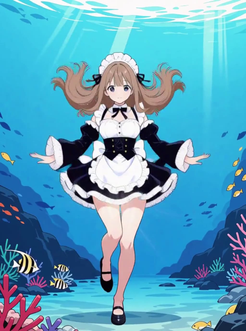 変身、マァ、メイド 冴ちゃん【パラパライラスト４０】