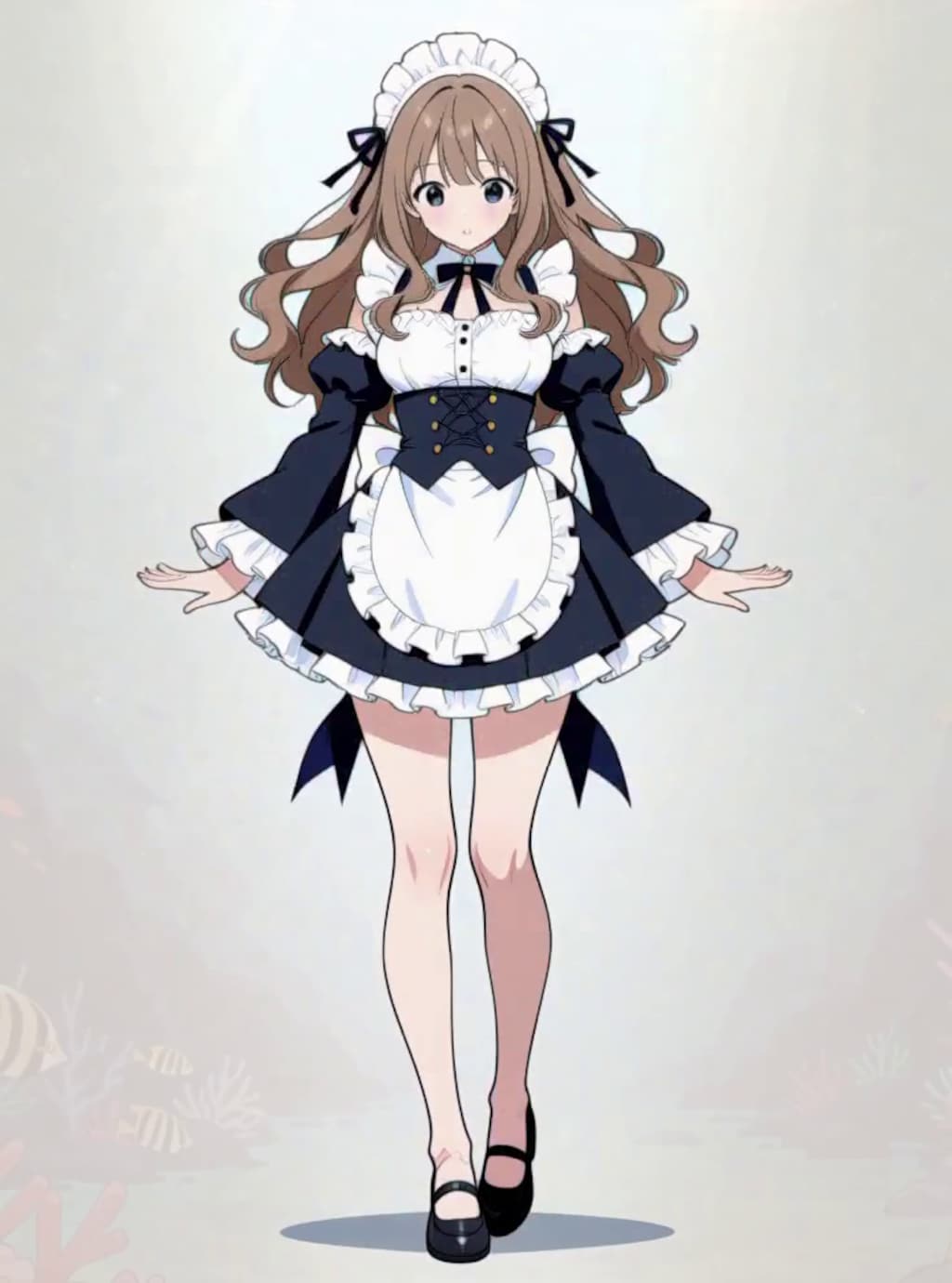 変身、マァ、メイド 冴ちゃん【パラパライラスト４０】