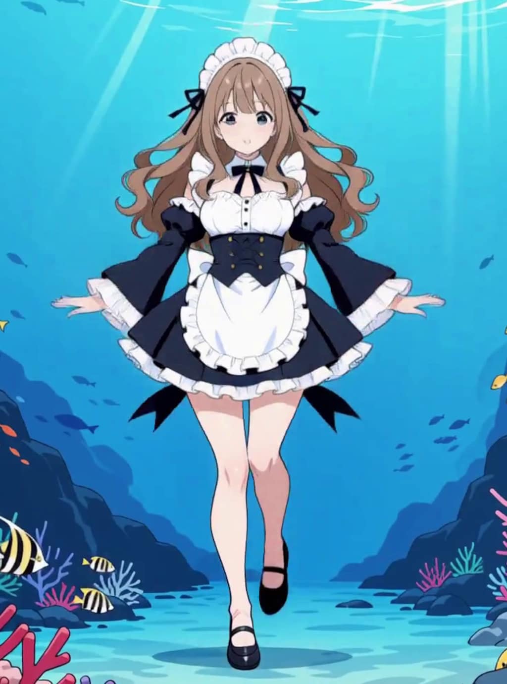 変身、マァ、メイド 冴ちゃん【パラパライラスト４０】