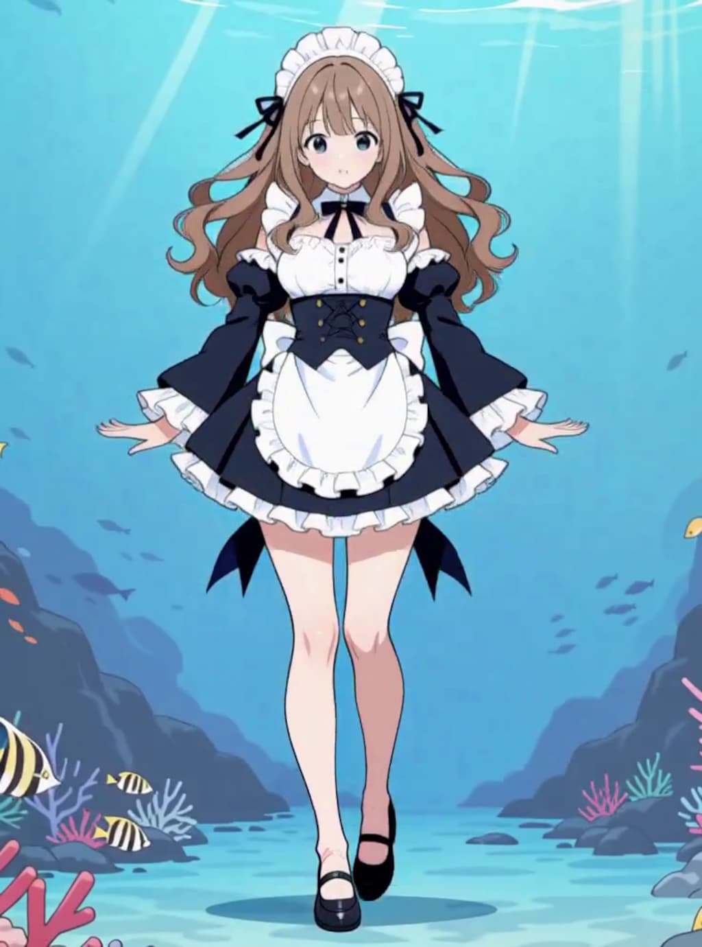 変身、マァ、メイド 冴ちゃん【パラパライラスト４０】