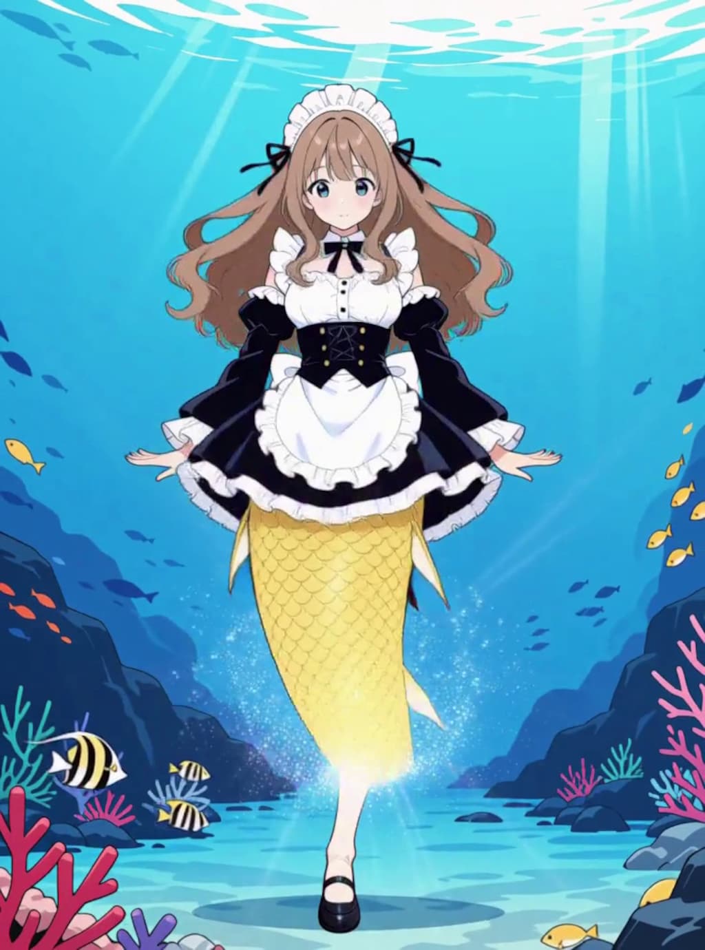 変身、マァ、メイド 冴ちゃん【パラパライラスト４０】