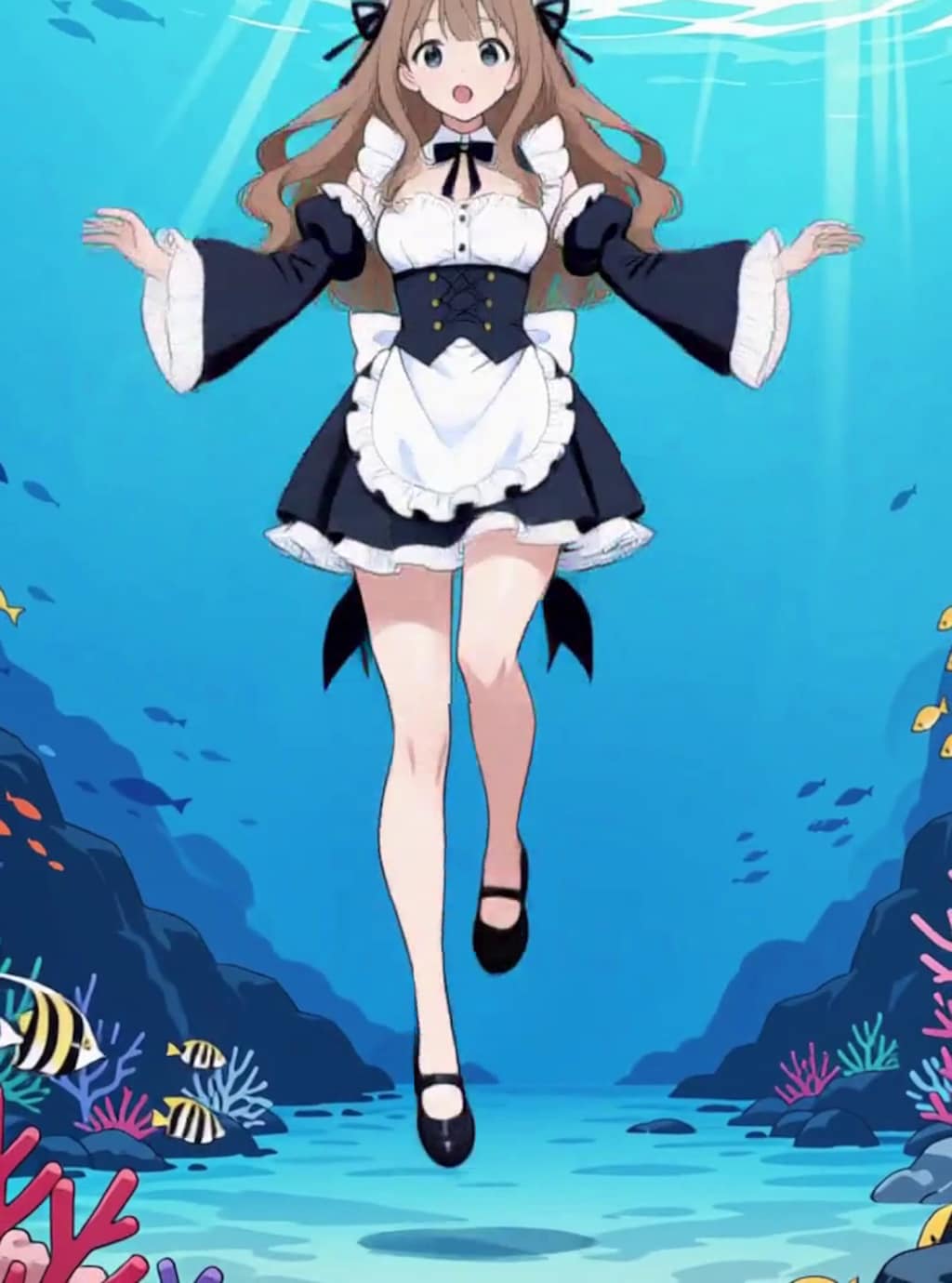 変身、マァ、メイド 冴ちゃん【パラパライラスト４０】