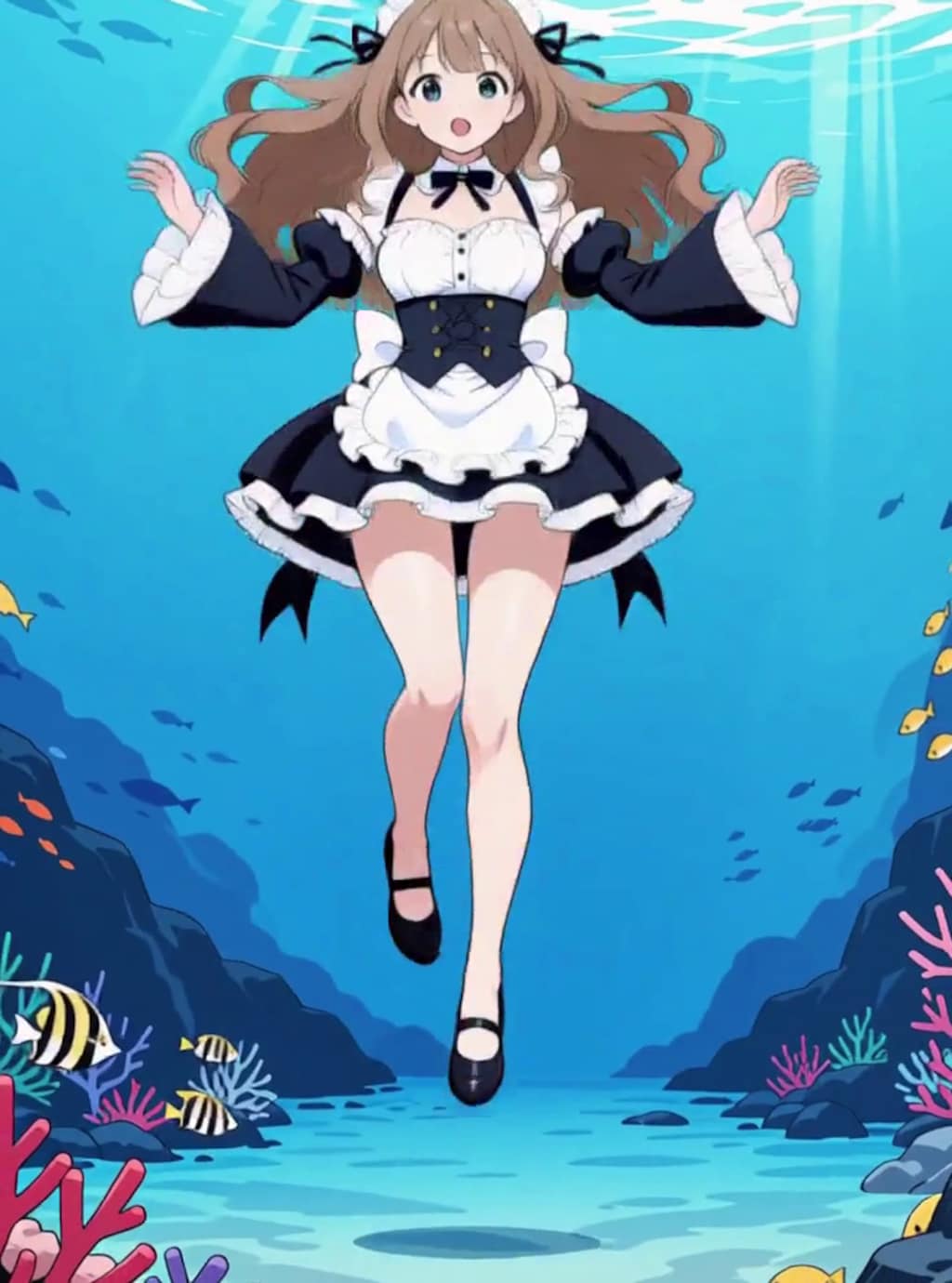変身、マァ、メイド 冴ちゃん【パラパライラスト４０】