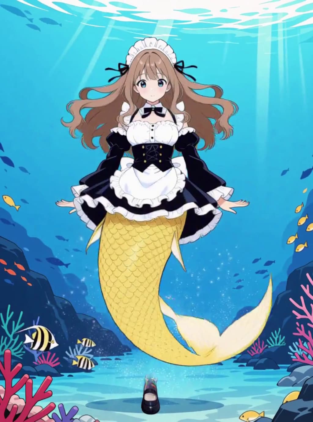 変身、マァ、メイド 冴ちゃん【パラパライラスト４０】