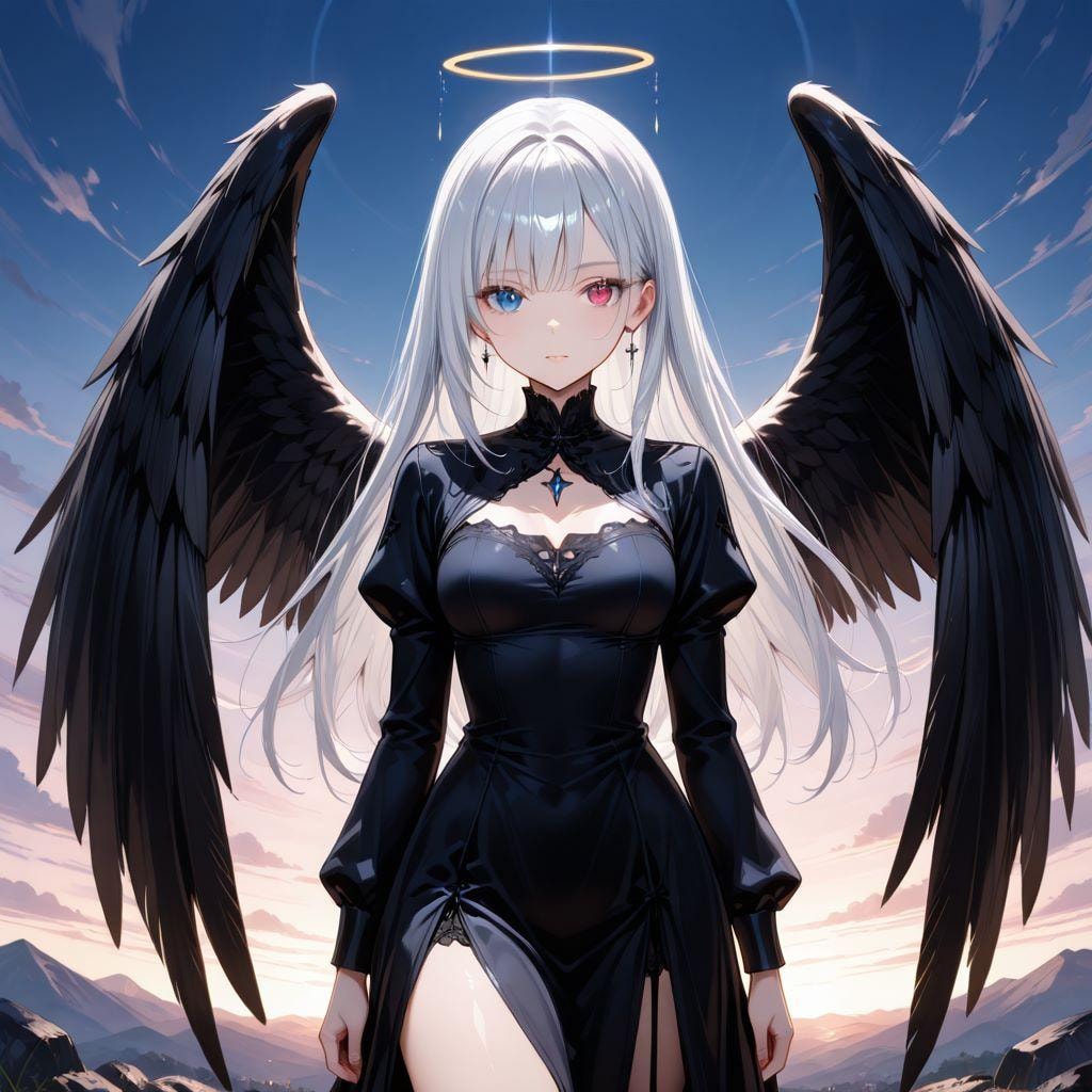 堕天使とお散歩