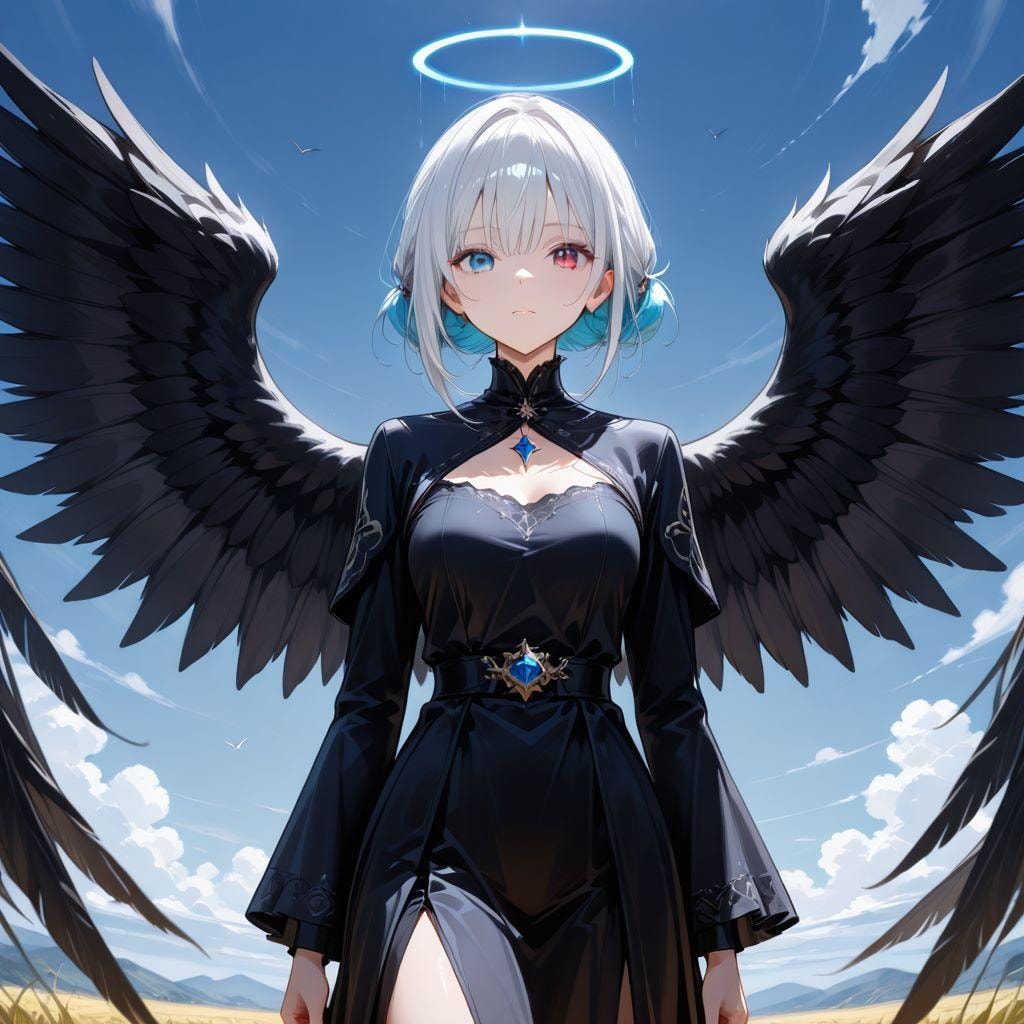 堕天使とお散歩