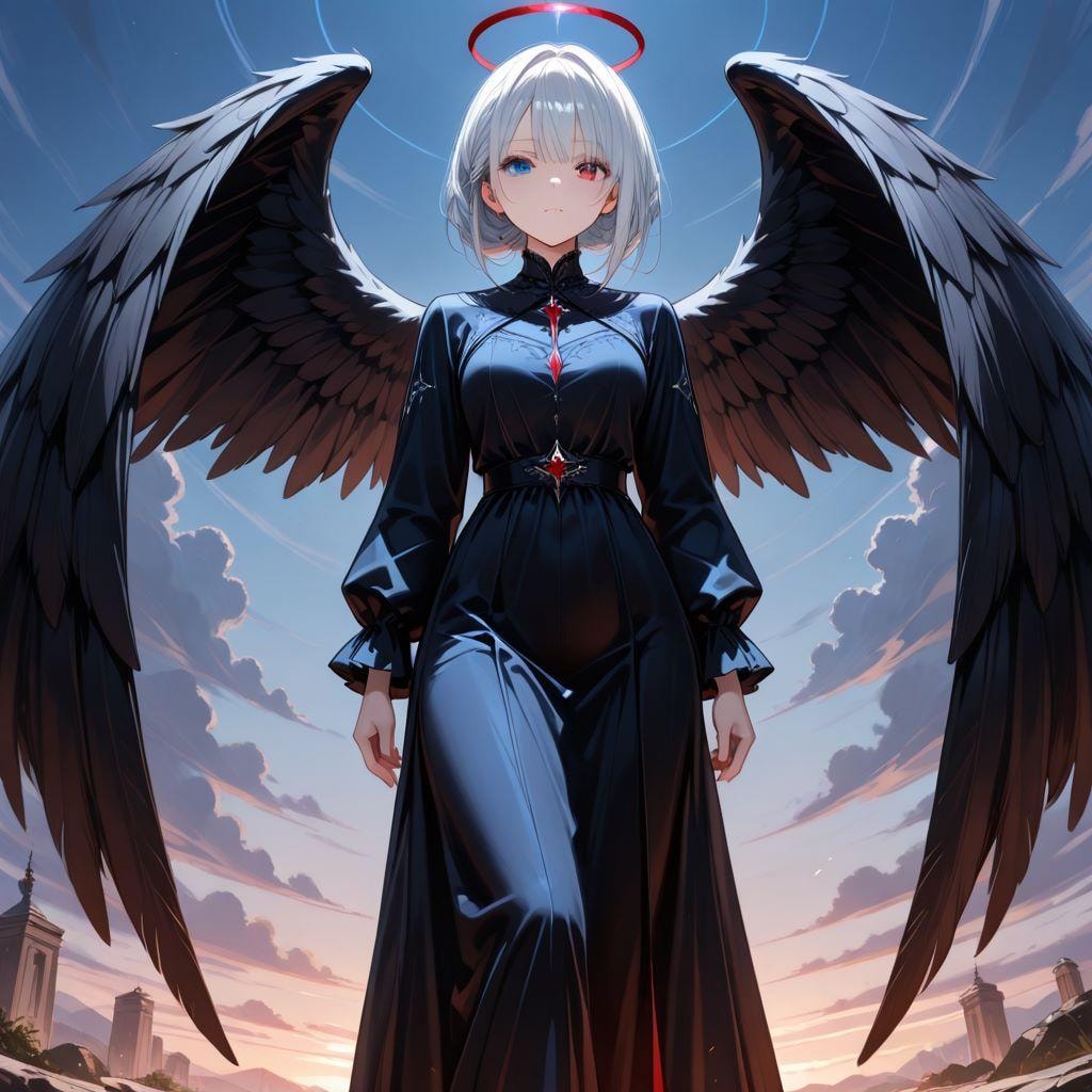 堕天使とお散歩