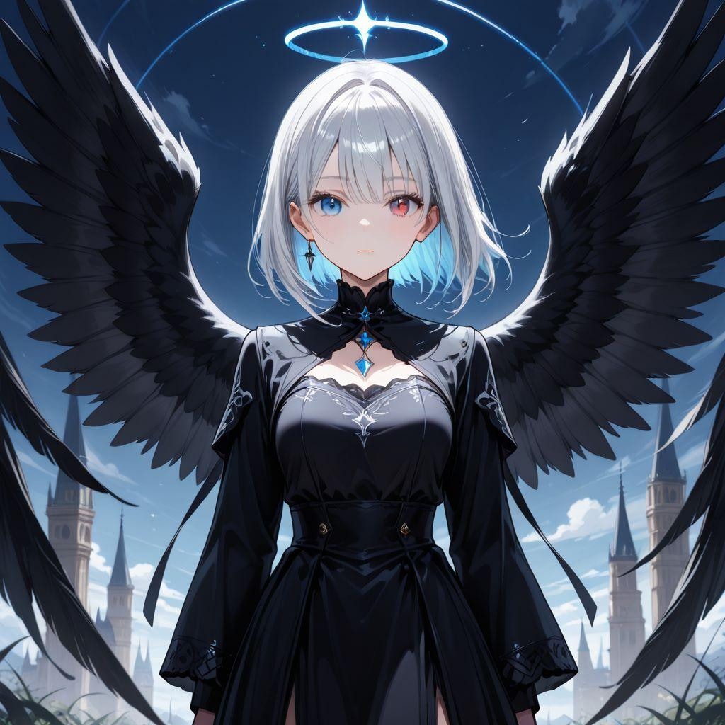 堕天使とお散歩