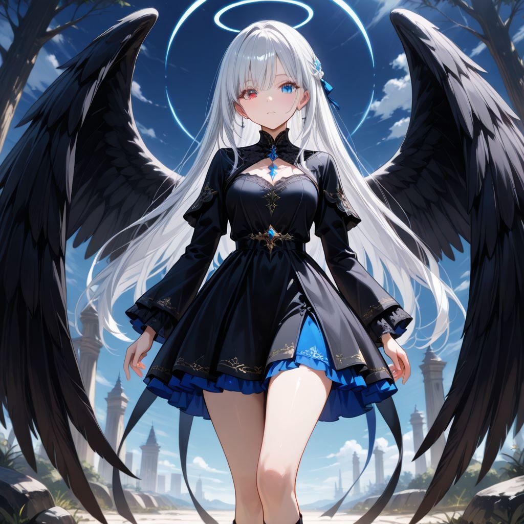 堕天使とお散歩