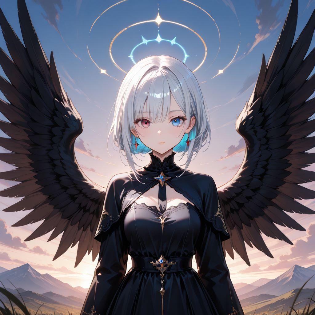 堕天使とお散歩