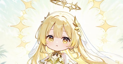 柔らかなキラキラ