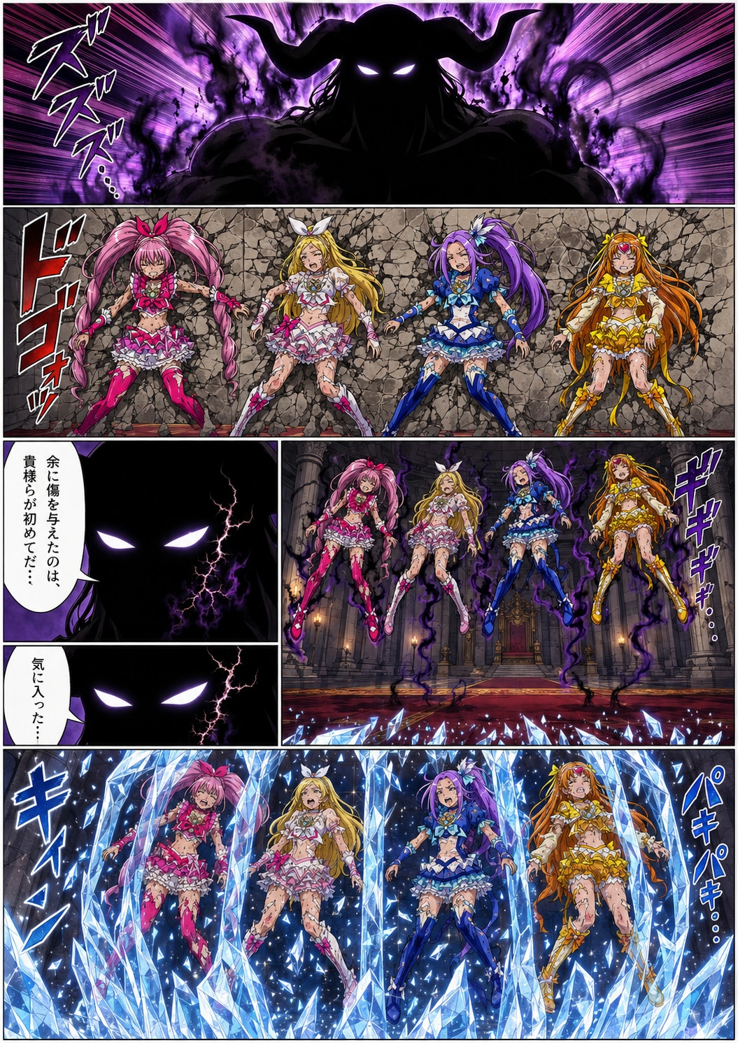 【リクエスト】プレジデントに敗北して氷像となる◯イート◯リキュア