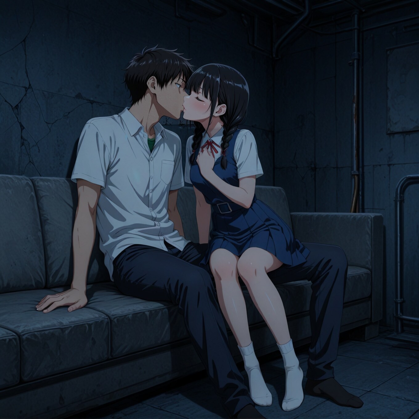 彼氏と秘密基地えっち S-313