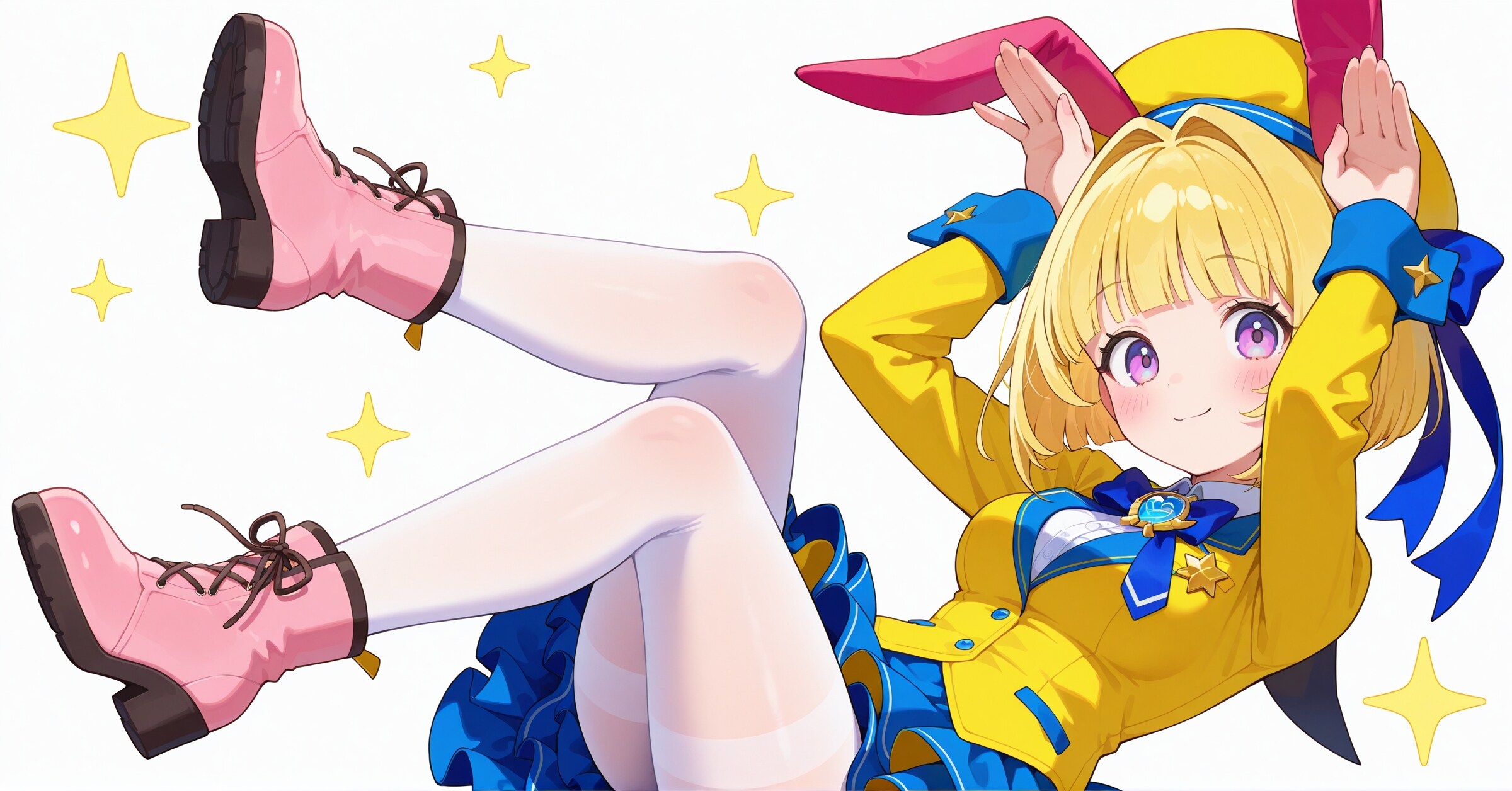 星月バニー学園制服コーデ