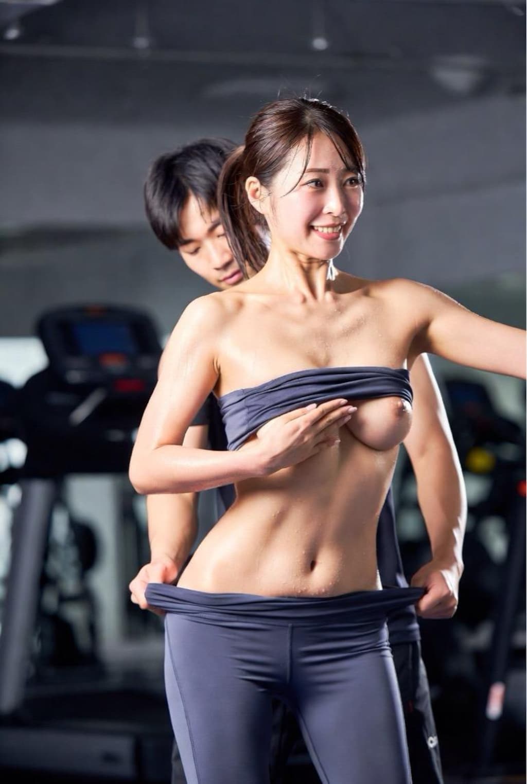 【15枚】主婦の午後：ジムで一汗 Part7