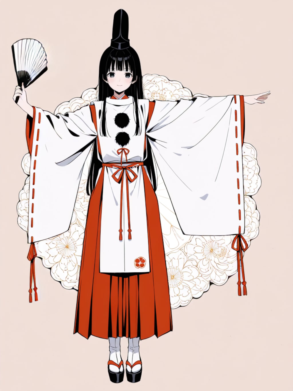 白拍子舞う【パラパライラスト４０枚版】