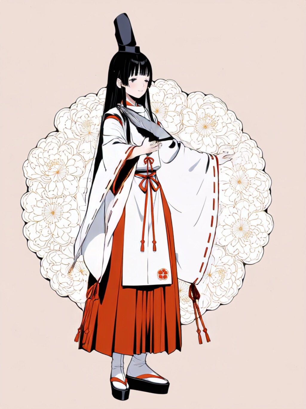 白拍子舞う【パラパライラスト４０枚版】