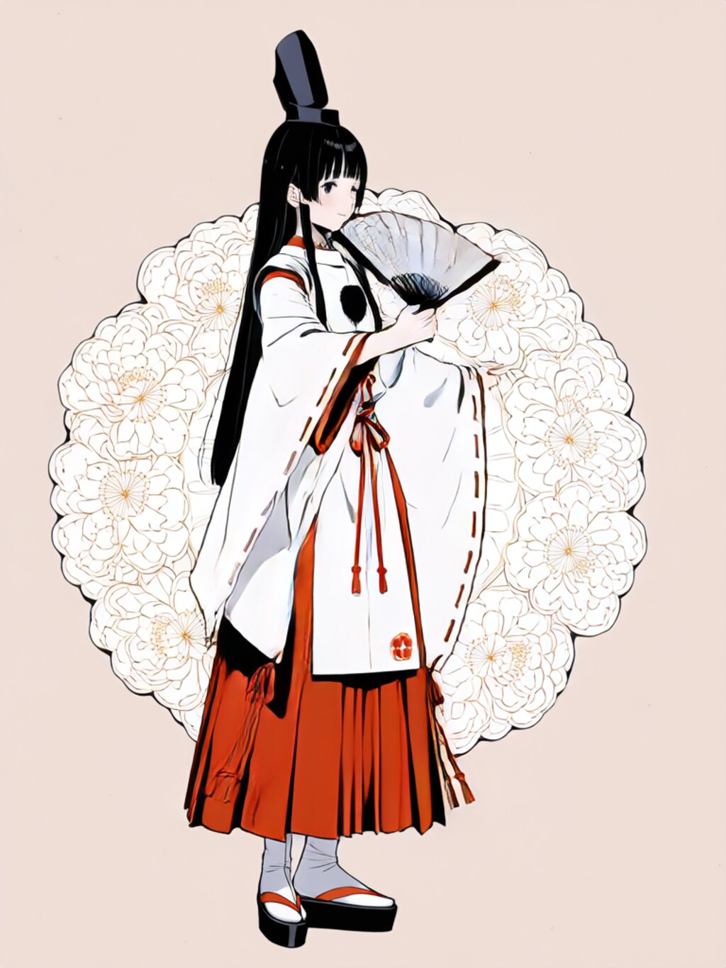 白拍子舞う【パラパライラスト４０枚版】