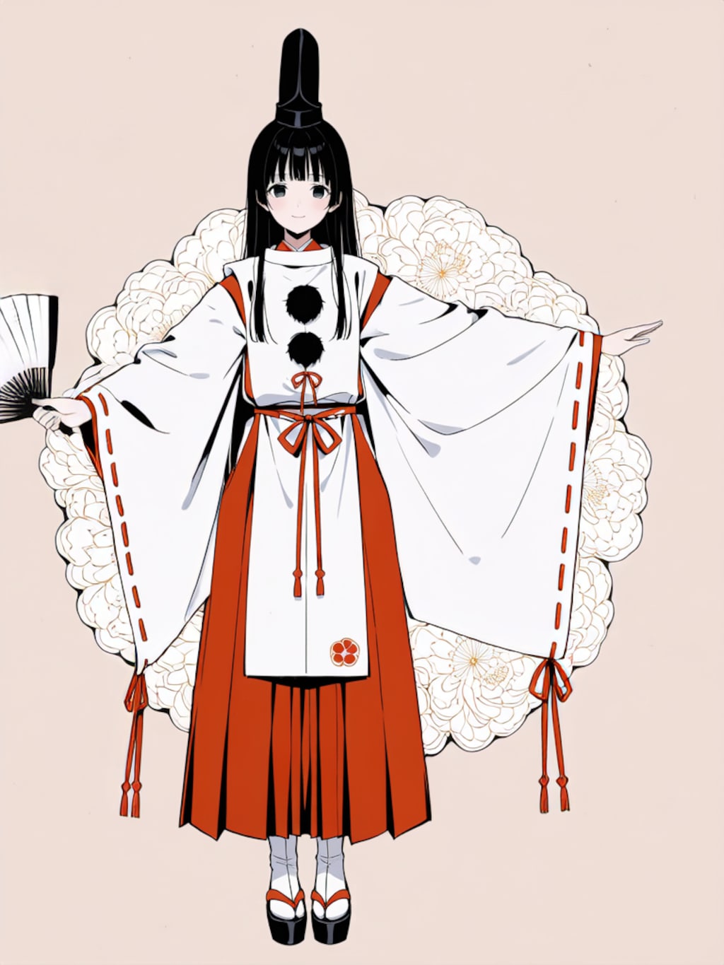 白拍子舞う【パラパライラスト４０枚版】