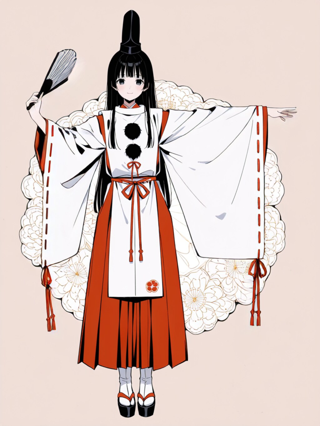 白拍子舞う【パラパライラスト４０枚版】