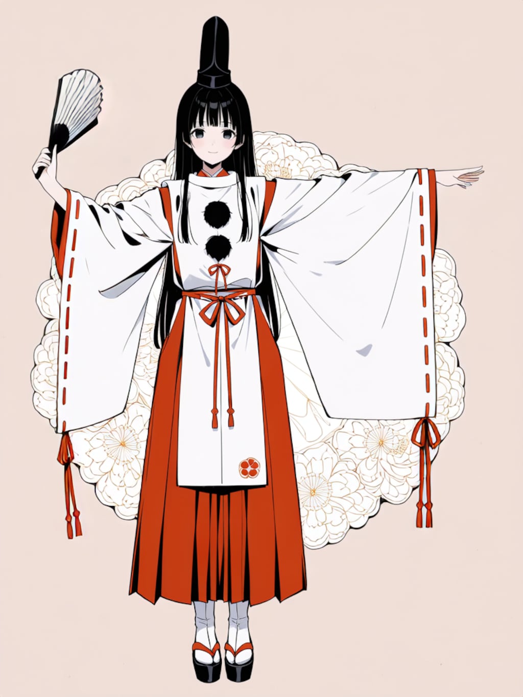 白拍子舞う【パラパライラスト４０枚版】