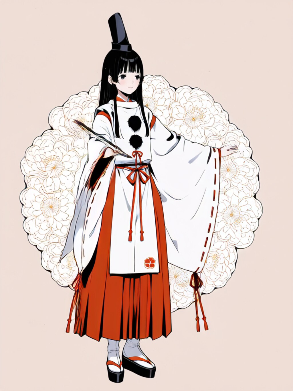 白拍子舞う【パラパライラスト４０枚版】