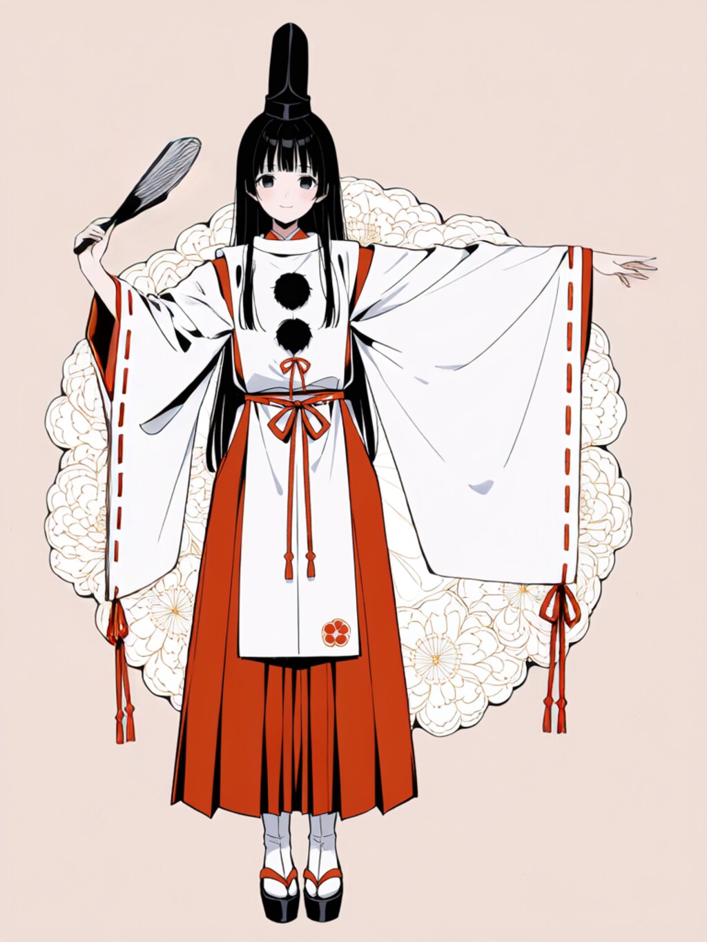 白拍子舞う【パラパライラスト４０枚版】