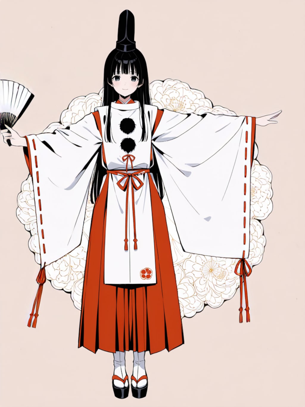 白拍子舞う【パラパライラスト４０枚版】