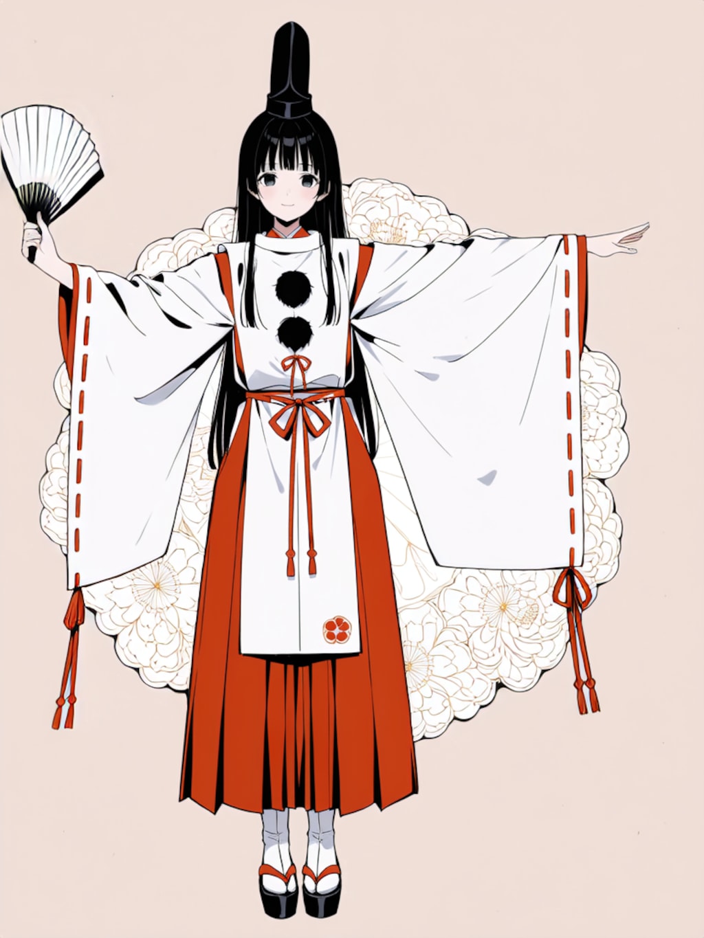 白拍子舞う【パラパライラスト４０枚版】