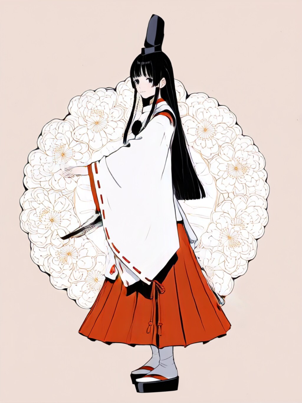 白拍子舞う【パラパライラスト４０枚版】