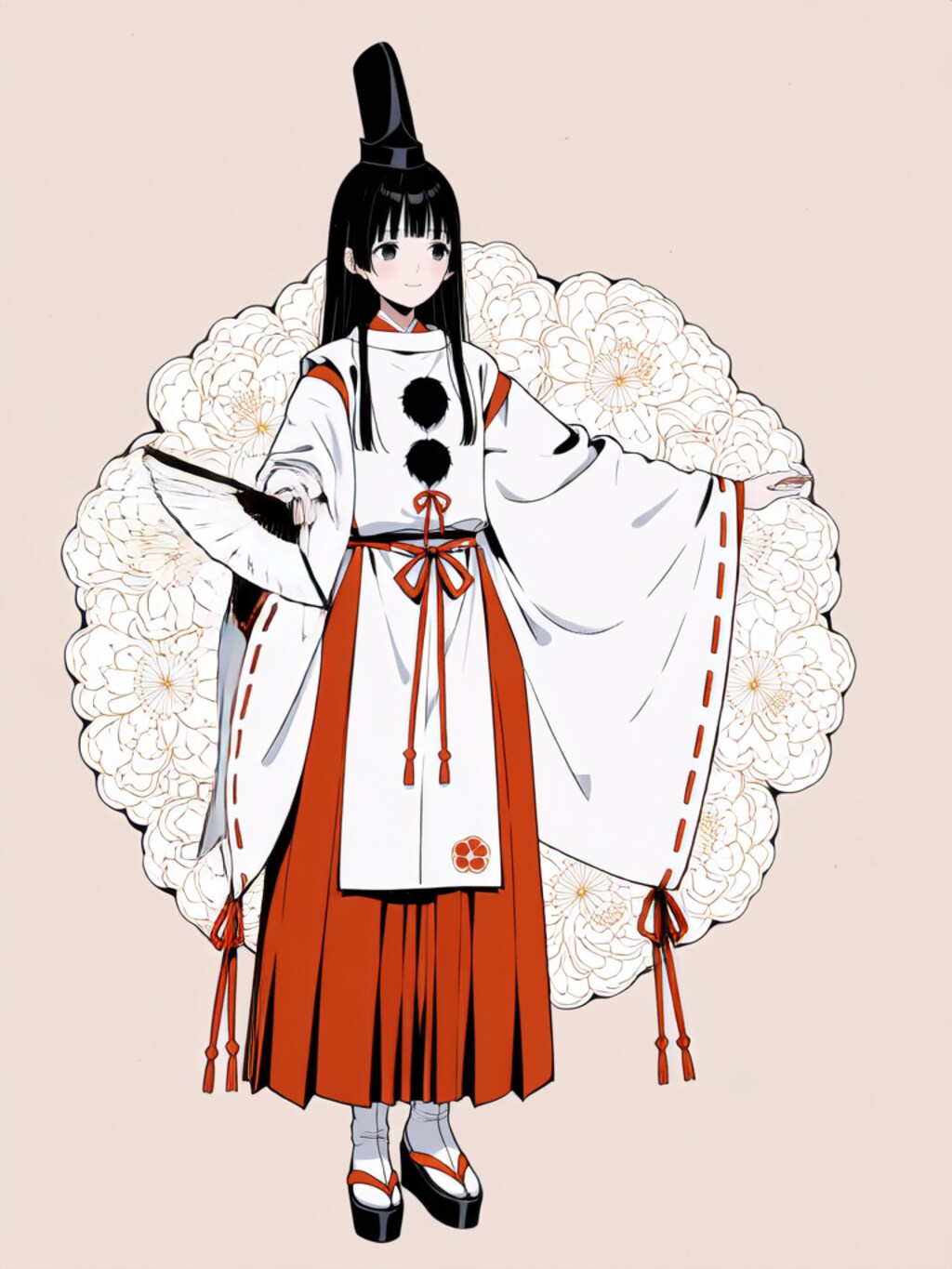 白拍子舞う【パラパライラスト４０枚版】