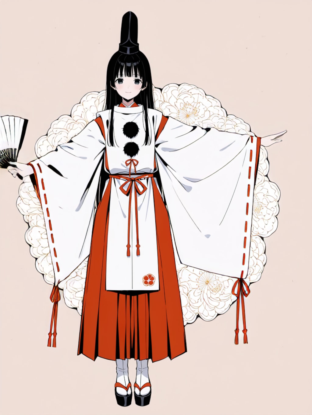 白拍子舞う【パラパライラスト４０枚版】