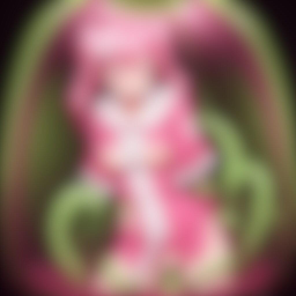 巨大植物に囚われる真美ちゃん