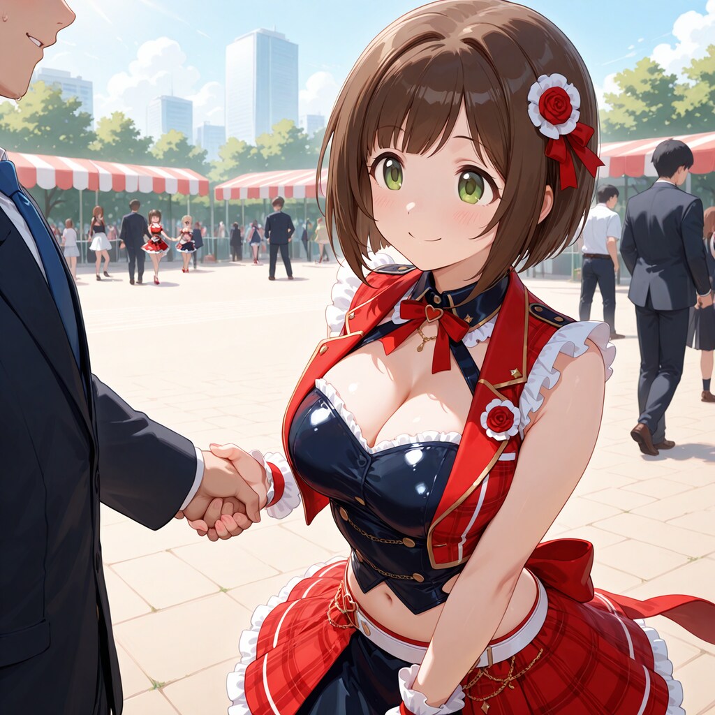 野外握手会