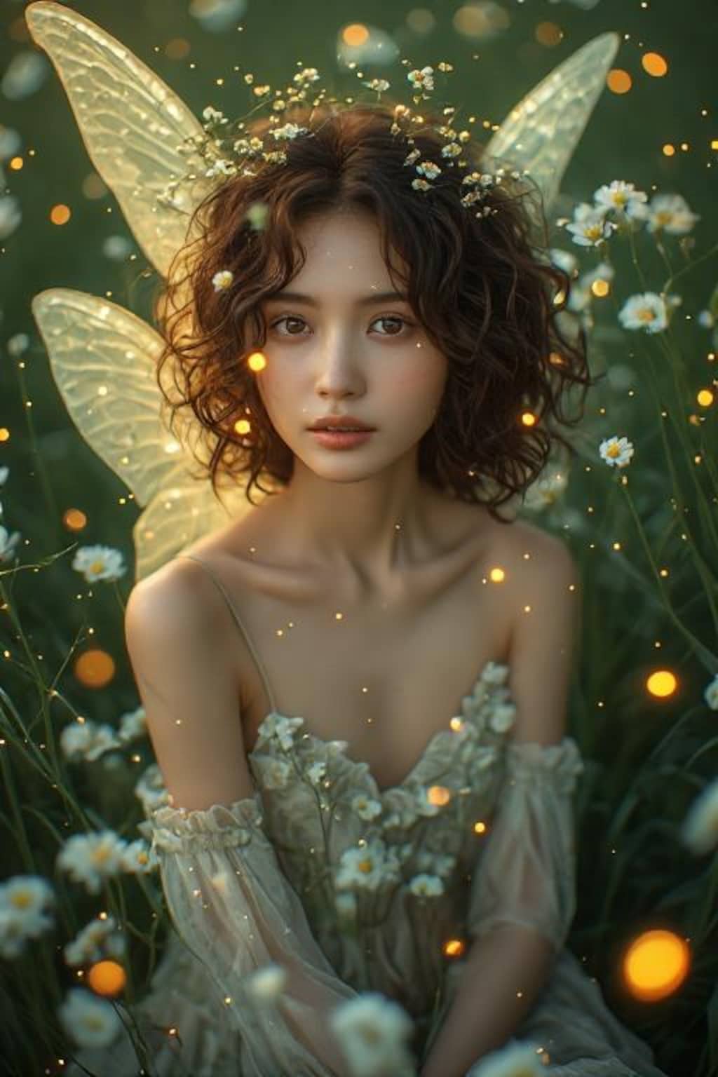 花畑で見かけた妖精たち