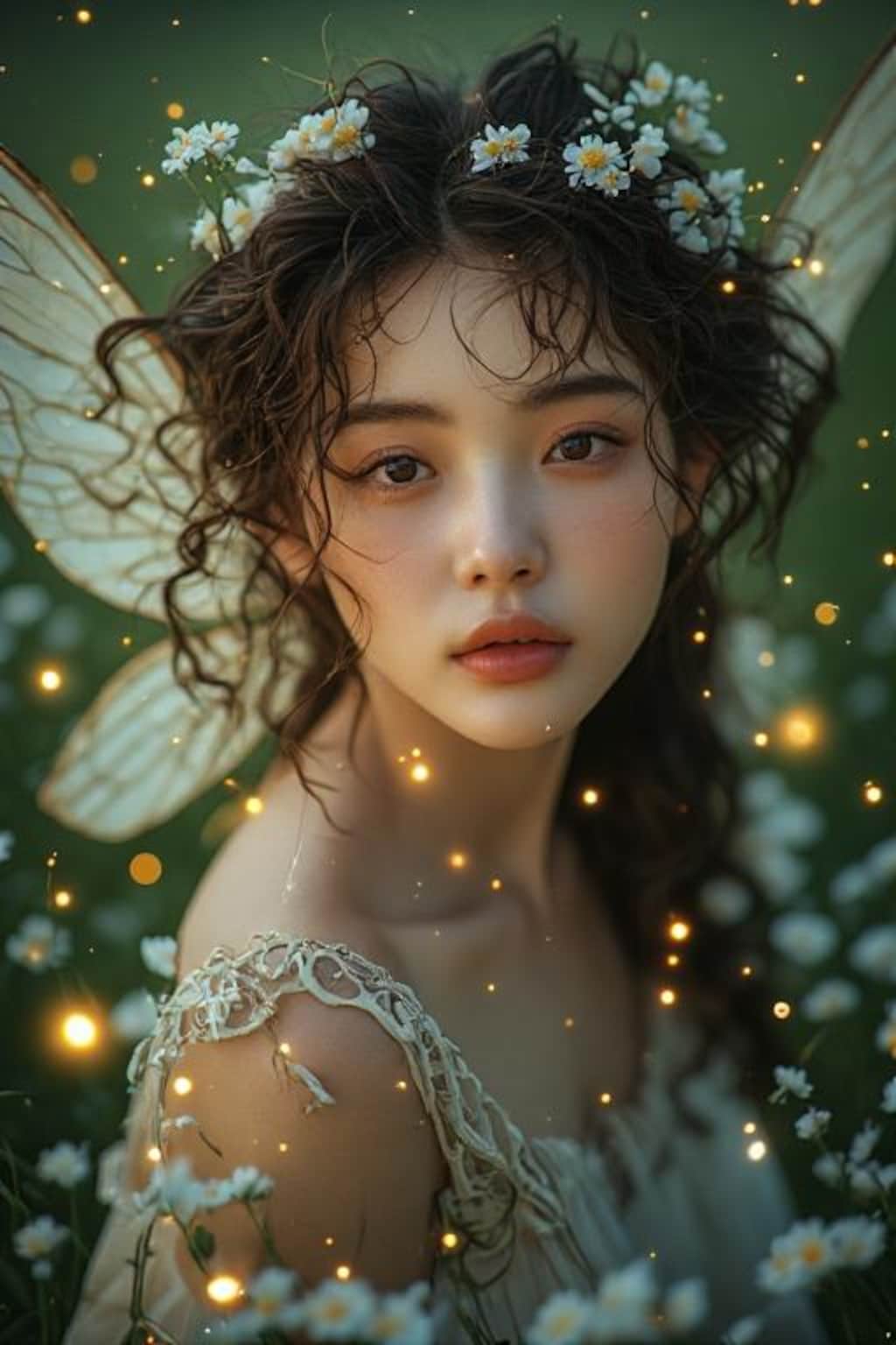 花畑で見かけた妖精たち